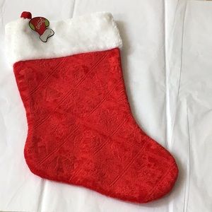 🎄2/6.00🎄 Christmas stocking new tags on red/white designs